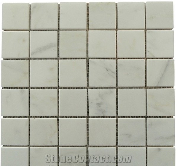 Yunnnan White Marble Mosaic Tiles