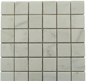 Yunnnan White Marble Mosaic Tiles