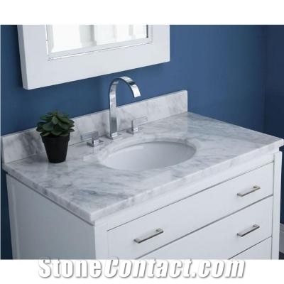 Marble Vanity Tops, Bathroom Countertops, Bathroom Tops, White Bathroom Countertops