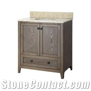 Quartz Stone Bathroom Tops, Composites Beige Quartz Stone Bathroom