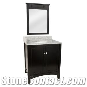 U.S. and European Bathroom Cabinet, Natural Granite Bath Tops
