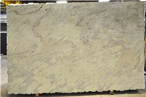 Crema Romano Granite Slabs, Brazil Beige Granite