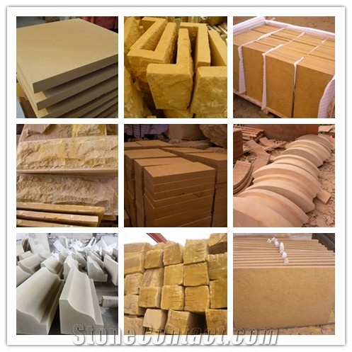 China Yellow Sandstone Trims/Factory