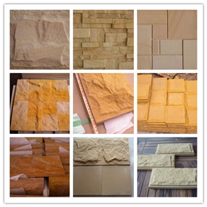 Yellow Sandstone Cultured Stone Factory