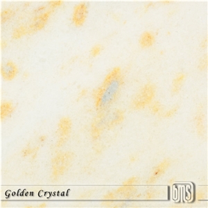 Golden Crystal Marble Blocks