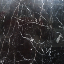 Black Marquina Marble Slab & Tile, China Black Marble
