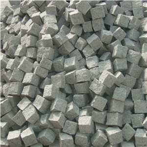 G602 Grey Granite Cubes and Cobbles