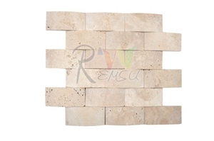 Classic Rush Mat Mosaic,Travertine Mosaic