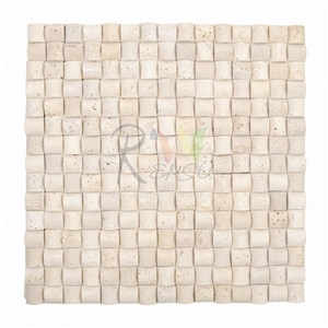 Classic Rush Mat Mosaic,Travertine Rush Mat Mosaic