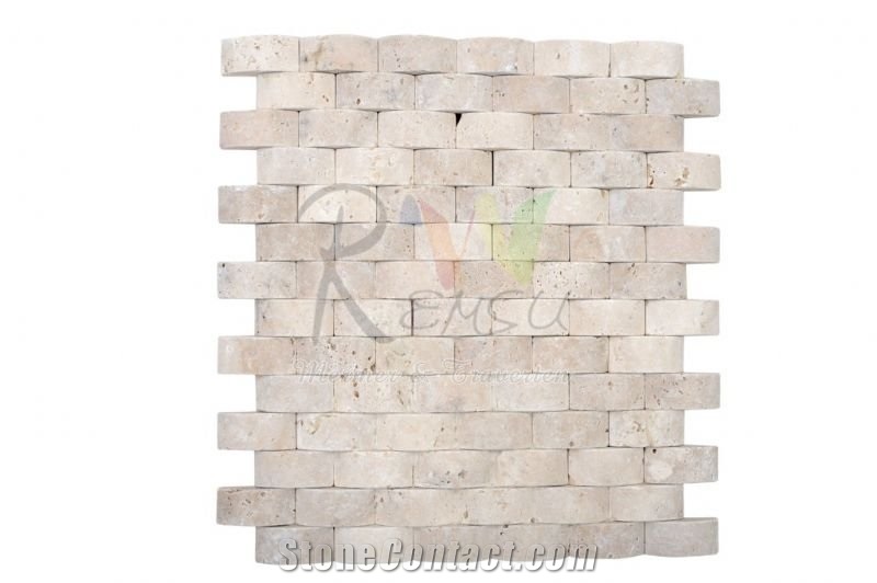 Classic Travertine Rush Mat,Travertine Mosaic