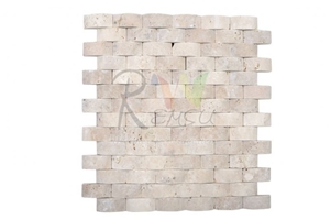 Classic Travertine Rush Mat,Travertine Mosaic