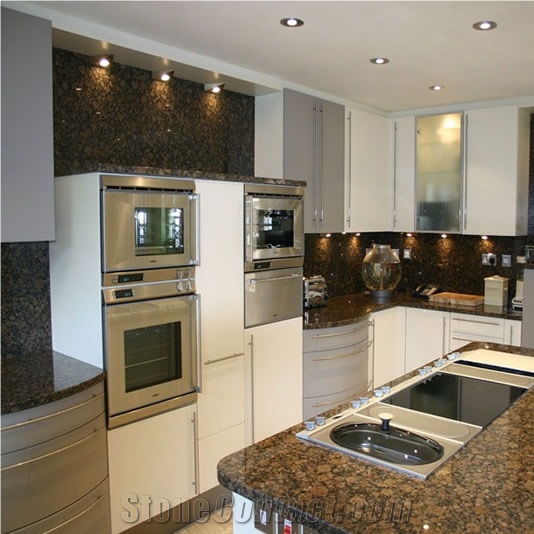 Baltic Brown Granite Kitchen Countertops