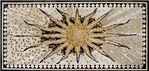 Decorative Sun Geometric Mosaique