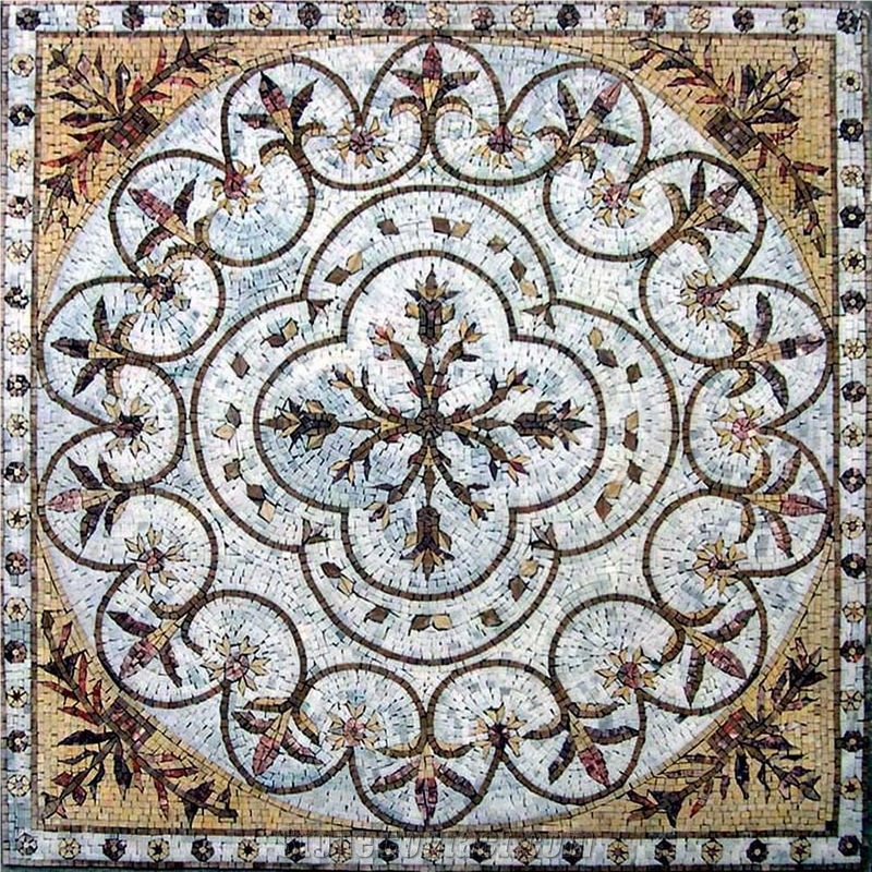 marble mosaic shapes