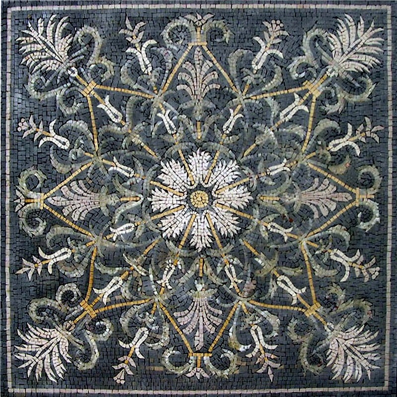 marble mosaic shapes
