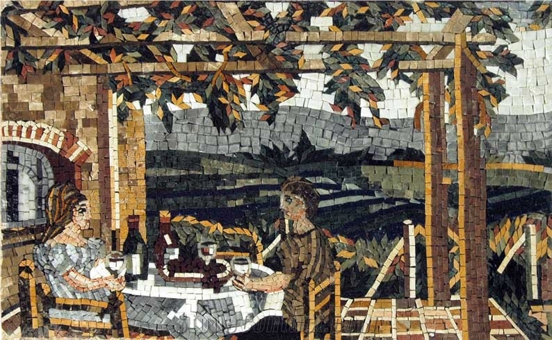 Italian Village Natural View Mosaic Tile