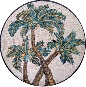 Palm Marble Mosaic Tile