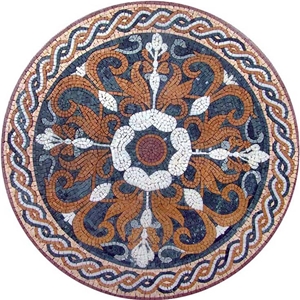 Table Top Mosaic Medallion