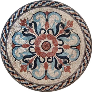 Table Top Mosaic Medallion