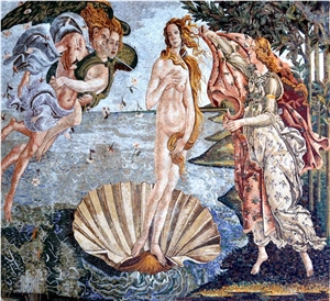 Venus Of Botticelli Mosaic