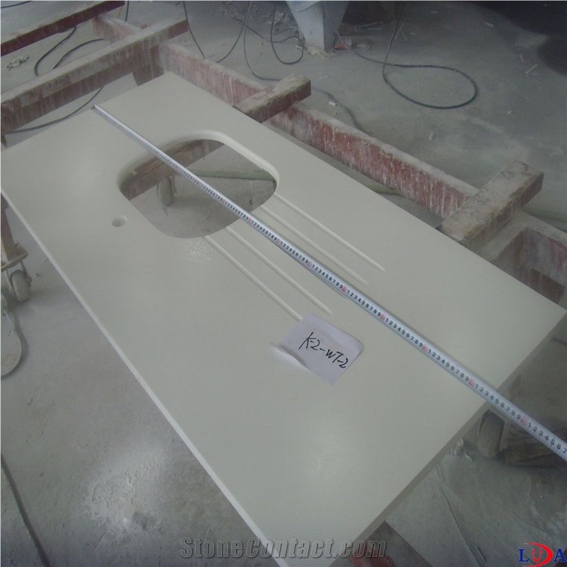 Quartz Solid Surface Countertops, White Solid Surface Countertops