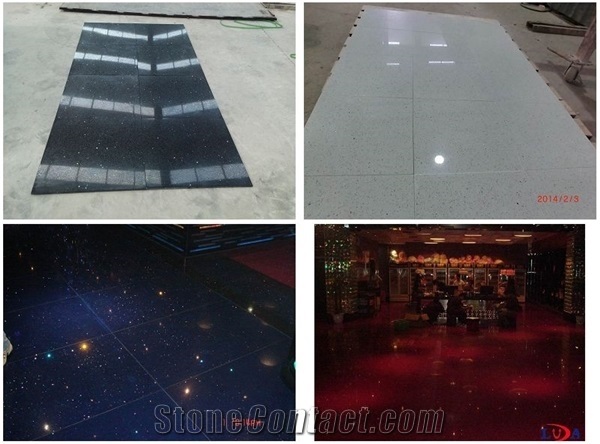 Wholesale& Retail Engineered Quartz Stone Floor Tiles