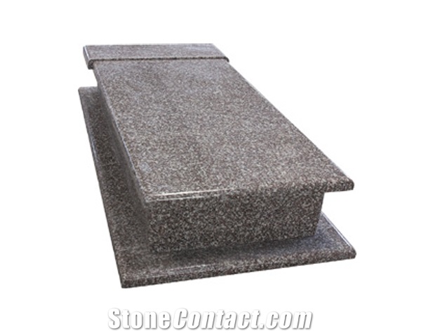G664 Granite Tombstone, Red Granite Monument & Tombstone