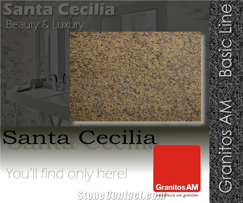 Santa Cecilia Light Granite Slabs & Tiles