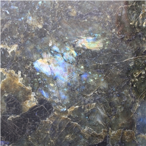 Labradorite Blue Granite Slab & Tile, Madagascar Blue Granite