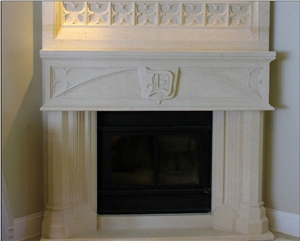 Creme De Picardie Limestone Fireplaces