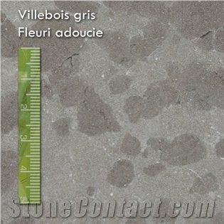 Pierre De Villebois Limestone, France Grey Limestone Slabs & Tiles