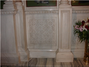 Greek Orthodox Church Chapel, Thassos White Marble Furniture