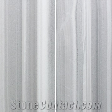 Honed and Polished Bianco Striatta Marble Slabs & Tiles, Turkey White Marble