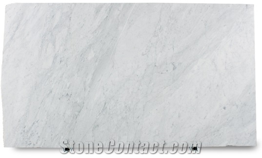 Honed and Polished White Carrara Slabs & Tiles, Italy White Marble
