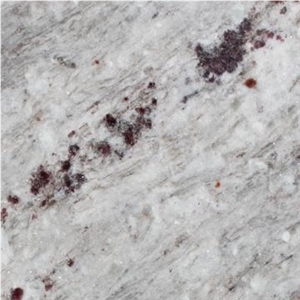 Polished Osprey Slabs & Tiles, India White Granite