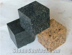 G654 Granite Cobble & Pavers