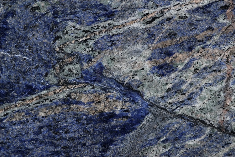 Blue Bahia Granite Slabs & Tiles, Brazil Blue Granite