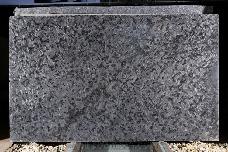 Matrix Black Granite Slab, Brazil Black Granite