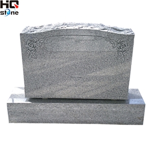 American Upright Granite Monument, Grey Granite Monuments