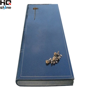 Shanxi Black Granite Book Shape Monuments