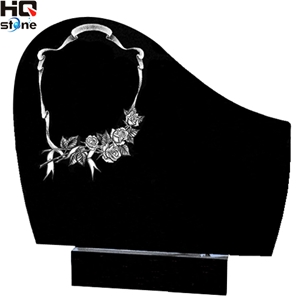 Shanxi Black Granite Western Style Monuments