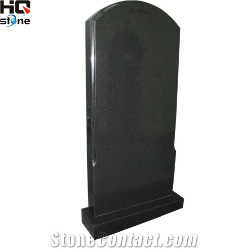 Simple Shanxi Black Granite Monuments