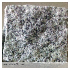 G603 Granite Cobbles,China Grey Granite Cube Stone