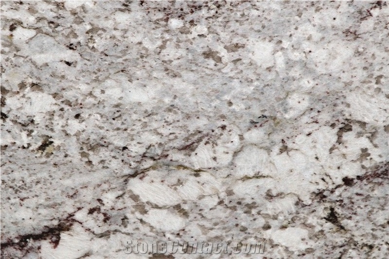 Alpine Star Granite Slabs, Brazil White Granite