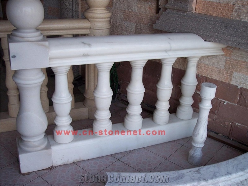 China White Marble Balcony Baluster