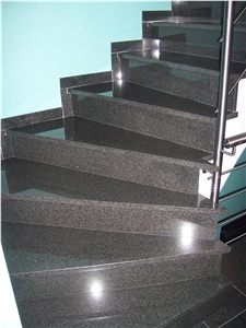 G654 Granite Stairs and Steps, Granite Stairs and Steps,Inside Granite Stair and Step