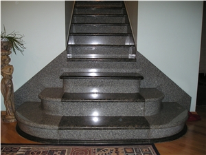 Granite Stairs and Steps,Inside Granite Stair and Step