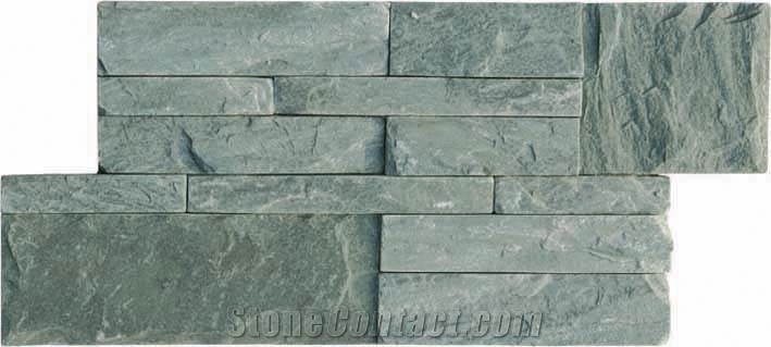 Green Culture Stone,Natural Slate,Wall Cladding Tiles