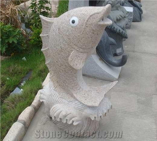 Small Fish Stone Animal Sculptures,Fish Stone Carving,Fish Stone Statue