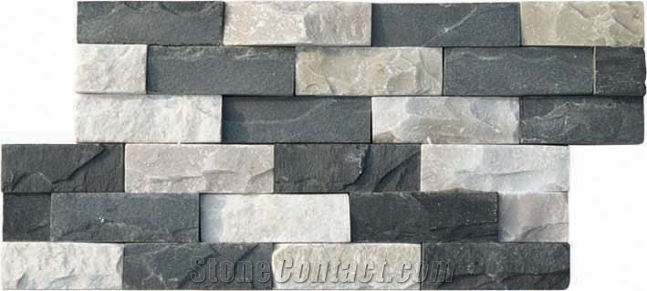 Stacked Stone Panel,Culture Stone,Natural Slate,Wall Cladding,Wall Tiles,Wall Bricks